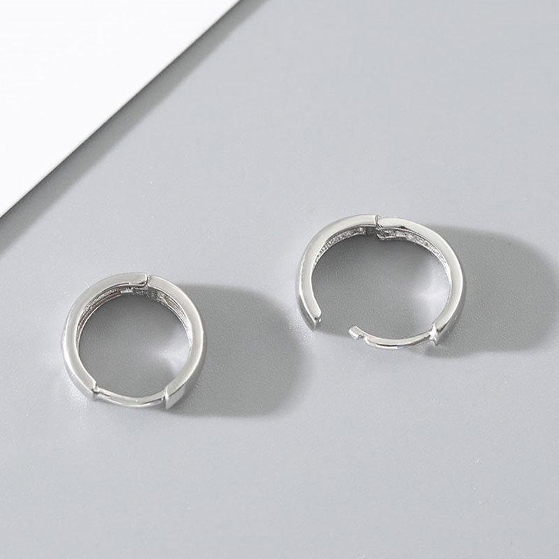 Women's Earbuds New Style Korean Style Earbuds Earrings Circle Round Ring