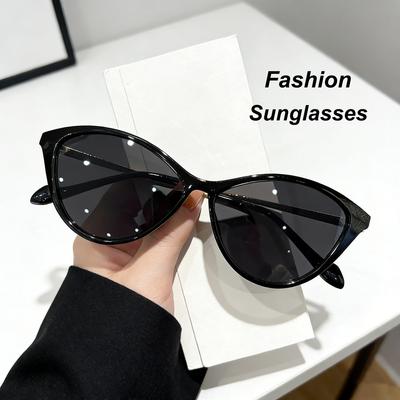 2026 New Fashionable Personalized HD Women's Sunglasses Retro Neutral UV400 Premium Multi Color Lens Sunscreen Glasses