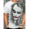 Nuove T-shirt Estive con Stampa Joker DC Comics Classiche Vintage Joker T-shirt 3D Casual Girocollo Manica Corta Uomo Abbigliamento