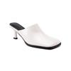 New 2026 All-match Baotou Semi-slippers Women's High-heeled Fashion Outward Wear Square-toed Stiletto Shoes