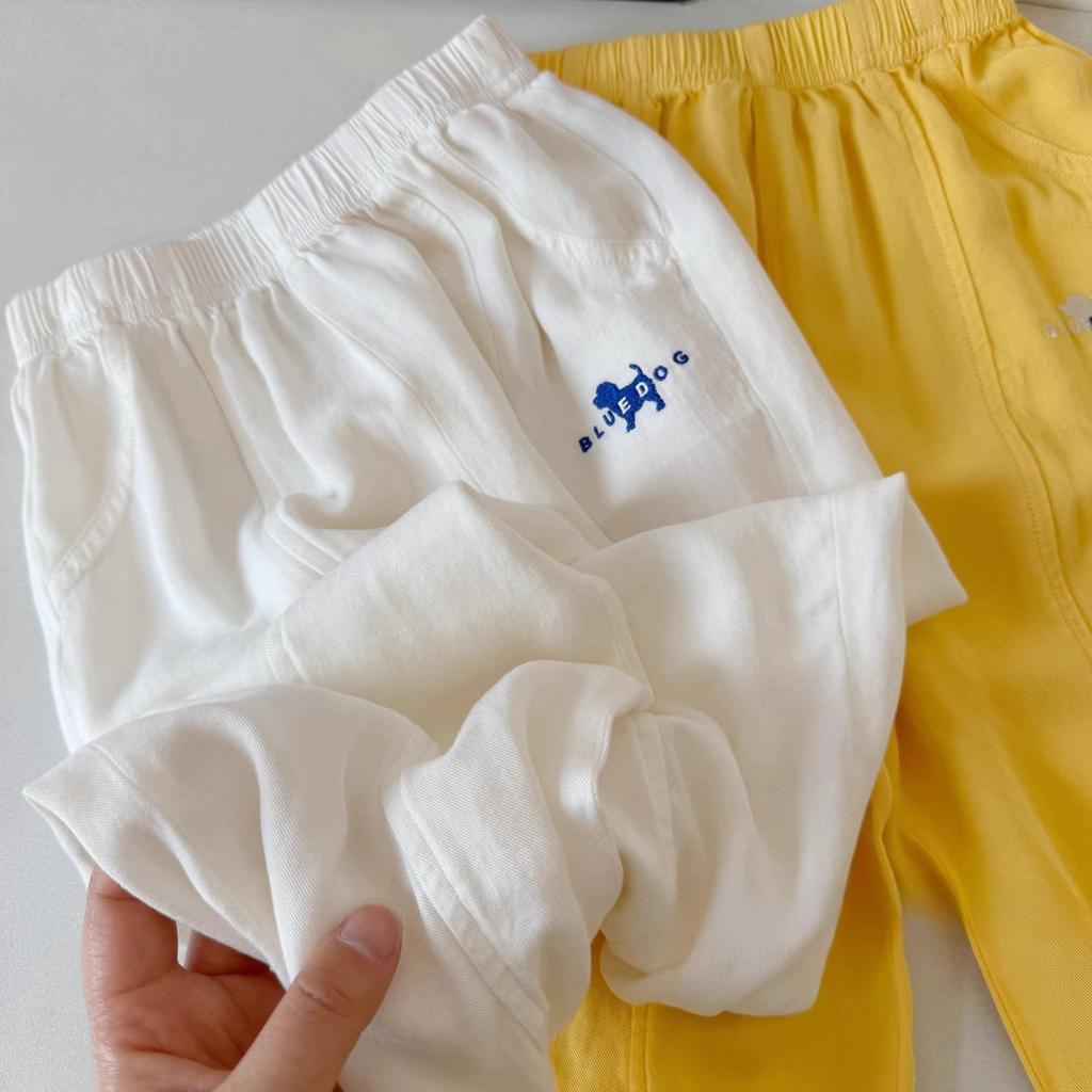 Weiche Tencel Baumwolle Kinder Anti-Mücken Hose Sommer Unisex Babyhose