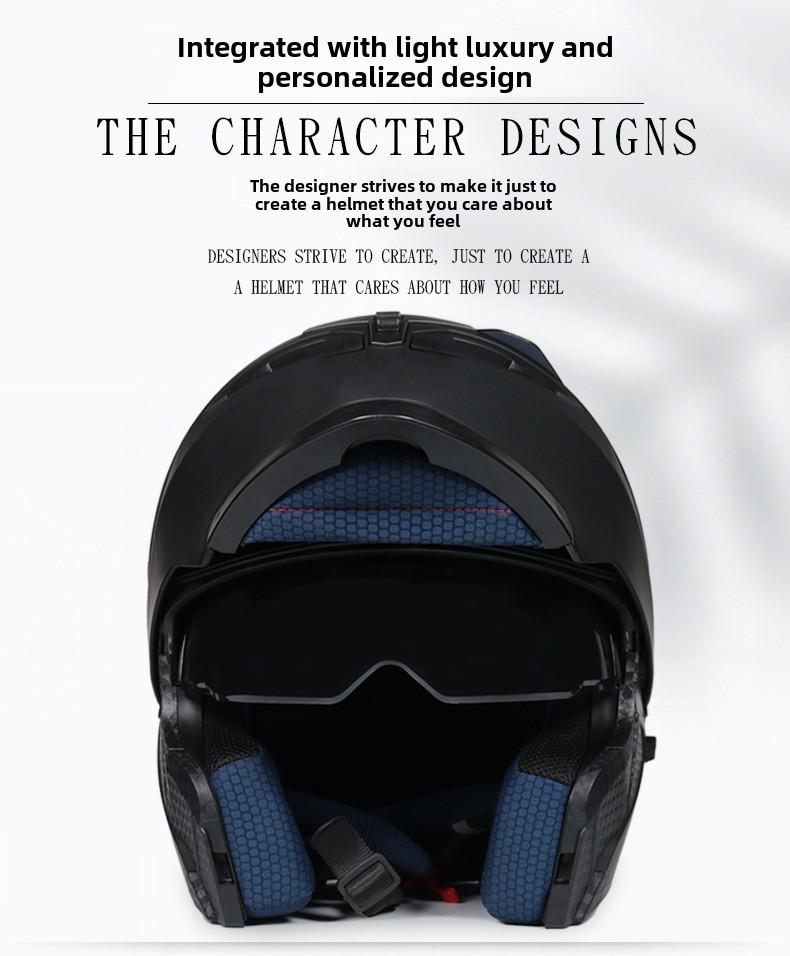 Orz Unisex Electric Bike Helmet: Flip-Up, Full & Half Styles with Tail Wings, Protective Caps for All Seasons, Personalized Design
