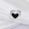 Anello in Acciaio Titanio Placcato Oro - Elegante Stile Ins da Donna con Sensazione di Alta Gamma e Design Semplice, Influenza Europea e Americana.