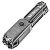 High Power LED Flashlight USB Rechargeable Torch Portable Zoomable Camping Light 1200mAh/600mAh Flash Light