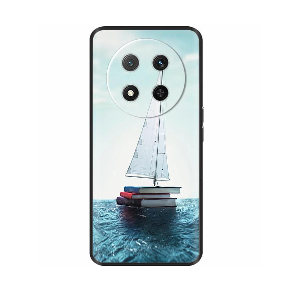 Für Honor Magic7 Lite 5G Hülle Blume Weiche Silikonhülle Für Coque Honor Magic7 Lite Hülle Magic 7 Handyhülle Magic7 Pro Schalen