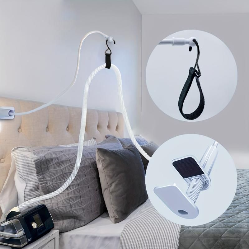 Bed-Mounted Hose Hanger Elevate Air Hose Avoid Tangling And Blockage Flexible Hose Hanging Stand Clamp On Gooseneck Holder