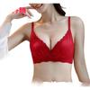 Tingmei Latex Cup Small Bust Push-Up Anti-Sagging Wireless Bra Side Support Lifted Bra