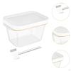 Butter Cutting Box Preservation Airtight Lid Portable Multi Functional Container Keeper for Fridge