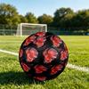1pc Golden Fish Dance Theme Soccer Ball Football, Size 5, Lightweight PVC, Outdoor Training Soccer Ball,Gift c65149