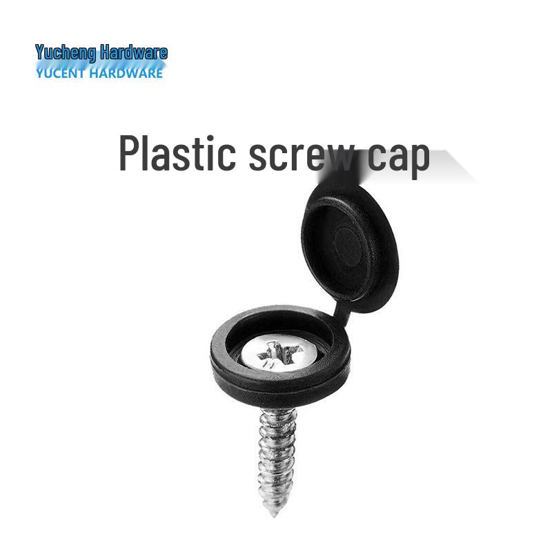 Copri Specchio Decorativi per Viti e Bulloni per Mobili - Tappi in Plastica M4/M5 per Nascondere Viti a Croce