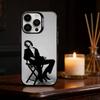 S-Sombr Phone Case For iPhone 17 16 15 14 13 12 11 Pro Max Plus Silver Matte Black Cover