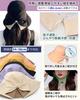 UPF Adult Bicycle Helmet with Helmet Stylish Hat Style for Women and Fits Head Circumferences with Chin Ideal for Everyday and Disaster Beige Built-in