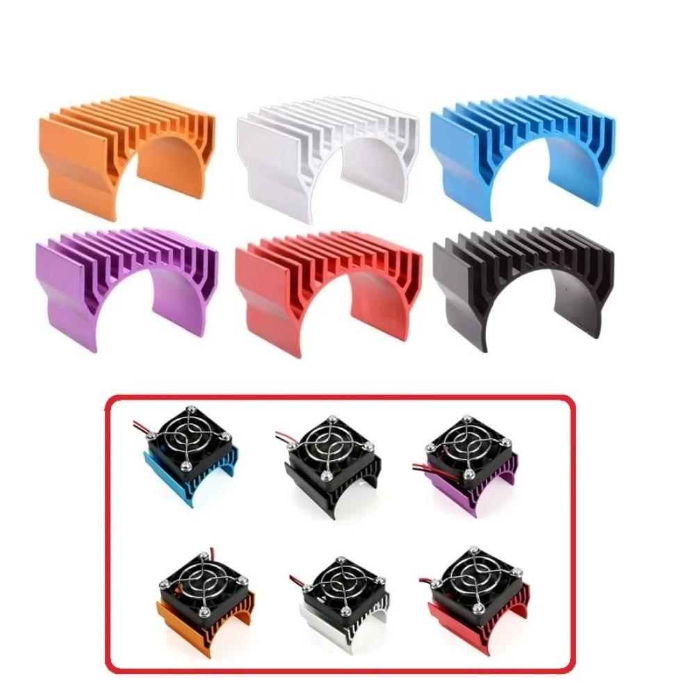 Aluminium Material Motor Heat Sink RC Car Accessories Motor Heatsink for 1/10 RC Vehicle