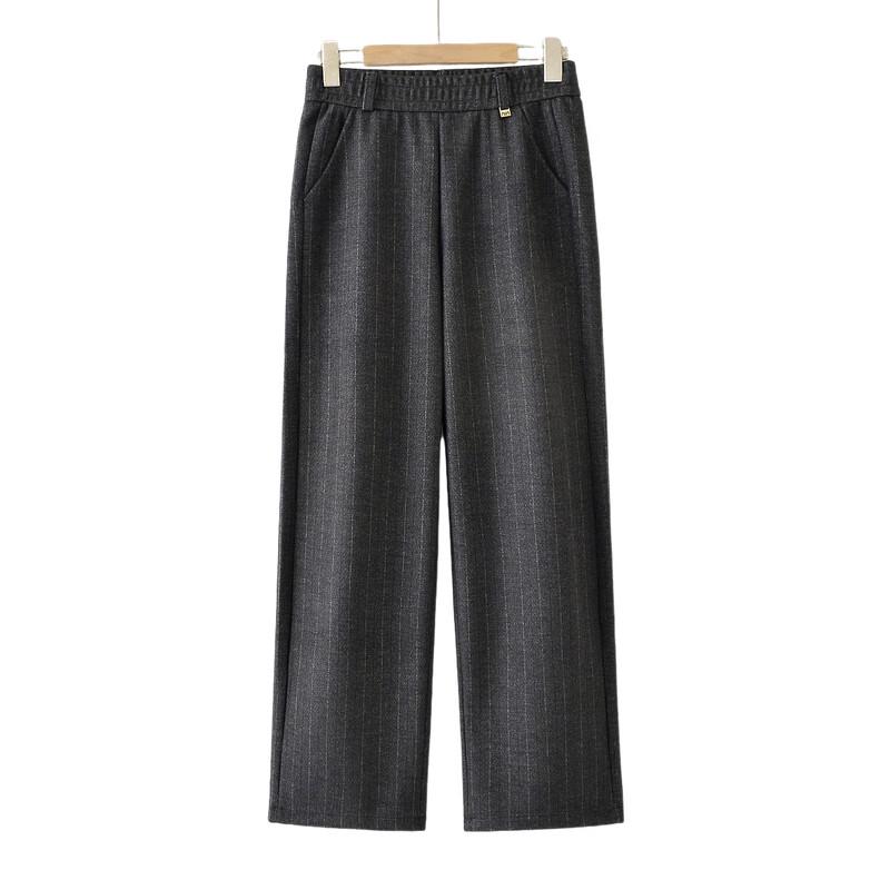 Elderly Women's Straight-Leg Casual Trousers