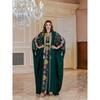 Middle East Dress Embroidery Tassel Cardigan Belt Vest Dress Robe Accessible Luxury Gown Two-piece Set Dress Dress