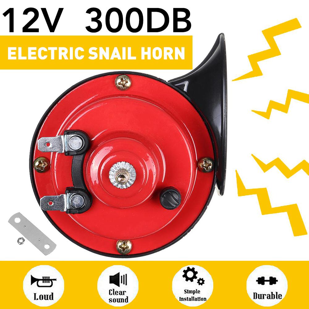 

12V 300DB Супер громкие гудки Универсальные для автомобиля мотоцикла грузовика поезда лодки Водонепроницаемый автомобильный громкоговоритель Электрический звуковой сигнал 12V