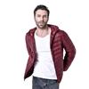 Men's Light and Thin Hooded Down Jacket Portable Large Size Couple Down Jacket