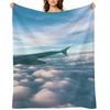 Airplane Mode Throw Blanket Blankets and Throws Shaggy Luxury Designer Thermal Blankets