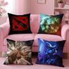 Game Cool D-Dota 2 Cushion Cover Comfortable Reversible Pillow Cover Ideal for Car Sofa Bedroom & Beyond