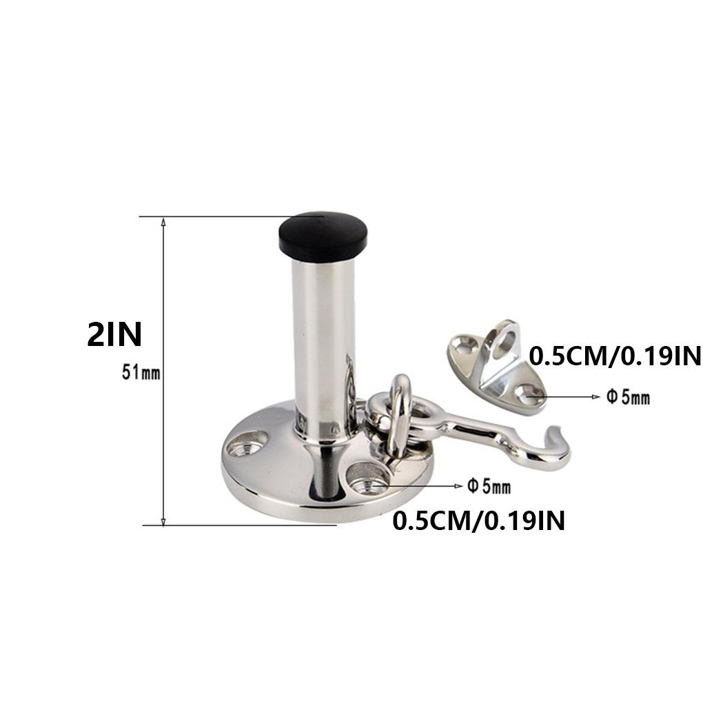 Door Stopper Polished Holder Doors Boats Marine Fittings Strong Sturdy Hardware Boat Accessories Fitting Wind-Proof
