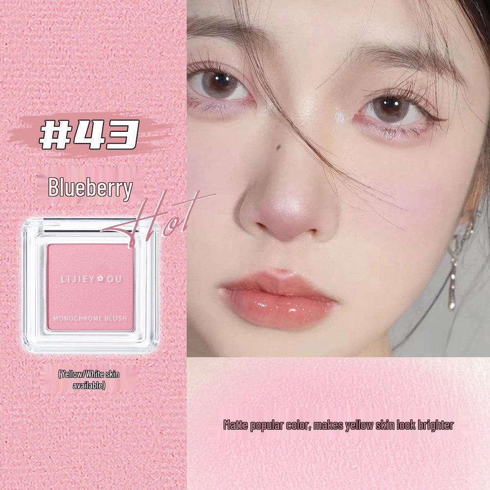 Monochrome Blush & Highlight Cream – Purple, Blue, Peach Matte