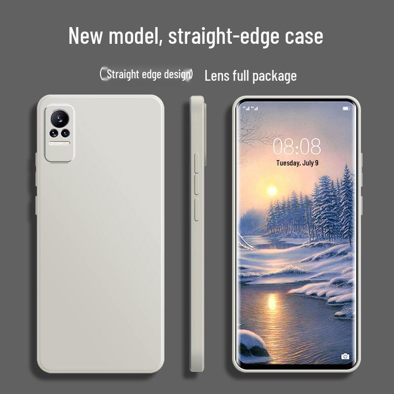 Xiaomi CIVI 2109119BC Retro TPU Liquid Silicone Phone Case - Creative & Trendy for Men and Women