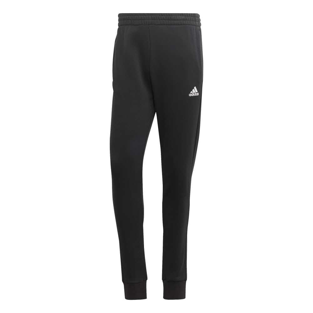 Adidas ECT00 Basic French Terry Tracksuit Black Size XL Men's 3-Stripes Set, (IC6766),