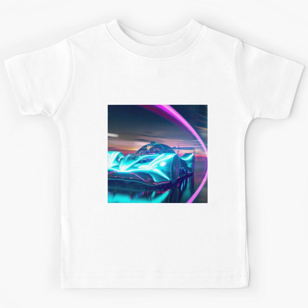 Neon Road - Aston Martin Valkyrie.2 Kids T-Shirt 170