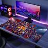 Barcelona Velký Herní Stůl Podložka Protiskluzová Podložka pod Notebook Tablet Velká Podložka pod Myš XXL Podložka Mini PC Herní Podložka S Uzamčeným Okrajem