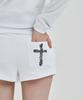 ILLIO White Angel Sweat Shorts