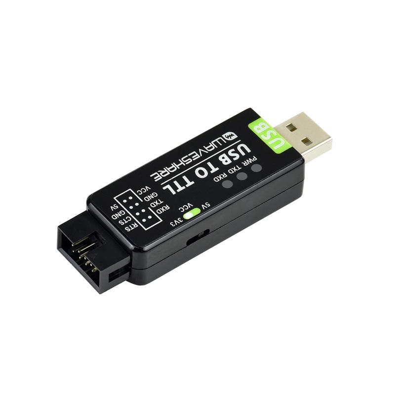 Industrial USB TO TTL Converter FT232RNL / CH343G Multi Protection & Systems Support