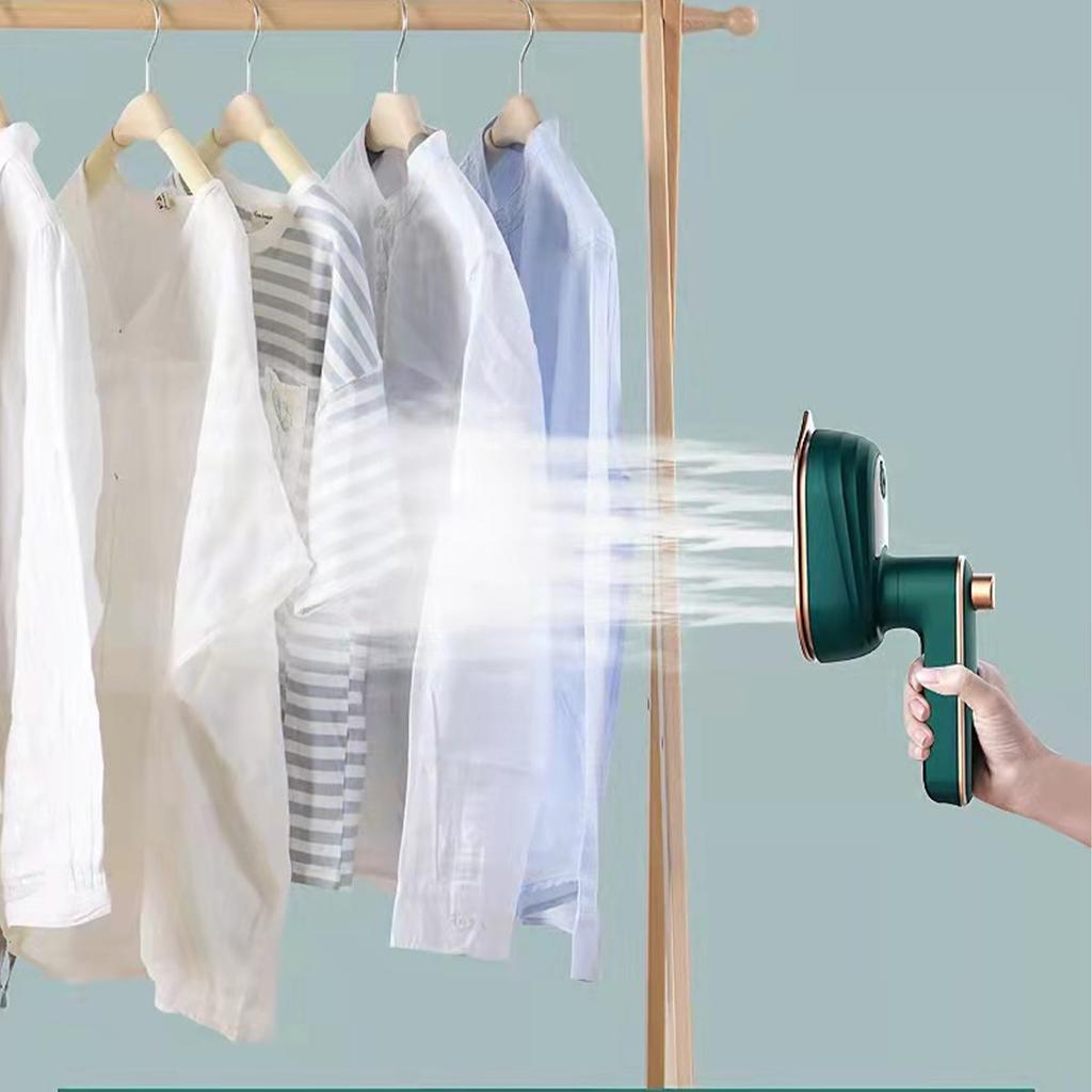 Dampfbügeleisen Drehbarer Griff Trocken Nass 2 in 1 Verwendung Elektrische Bügelmaschine? 38W für Zuhause