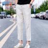 Men's Linen Blend Tapered Casual Pants