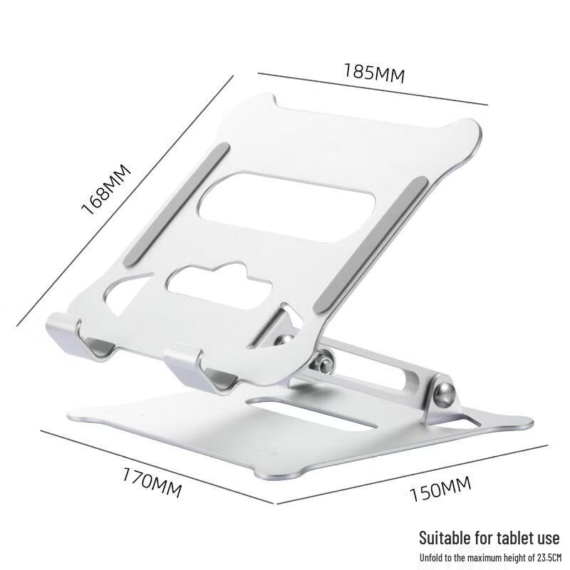 Ollymurs Foldable Aluminum Laptop & Tablet Stand