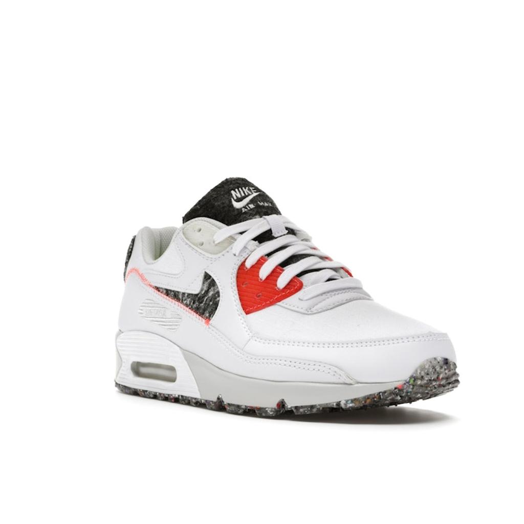 Nike Air Max 90 M2Z2 Recycled Wool Pack - White Photon Dust Herren Sneakers Bright-Crimson DD0383-100