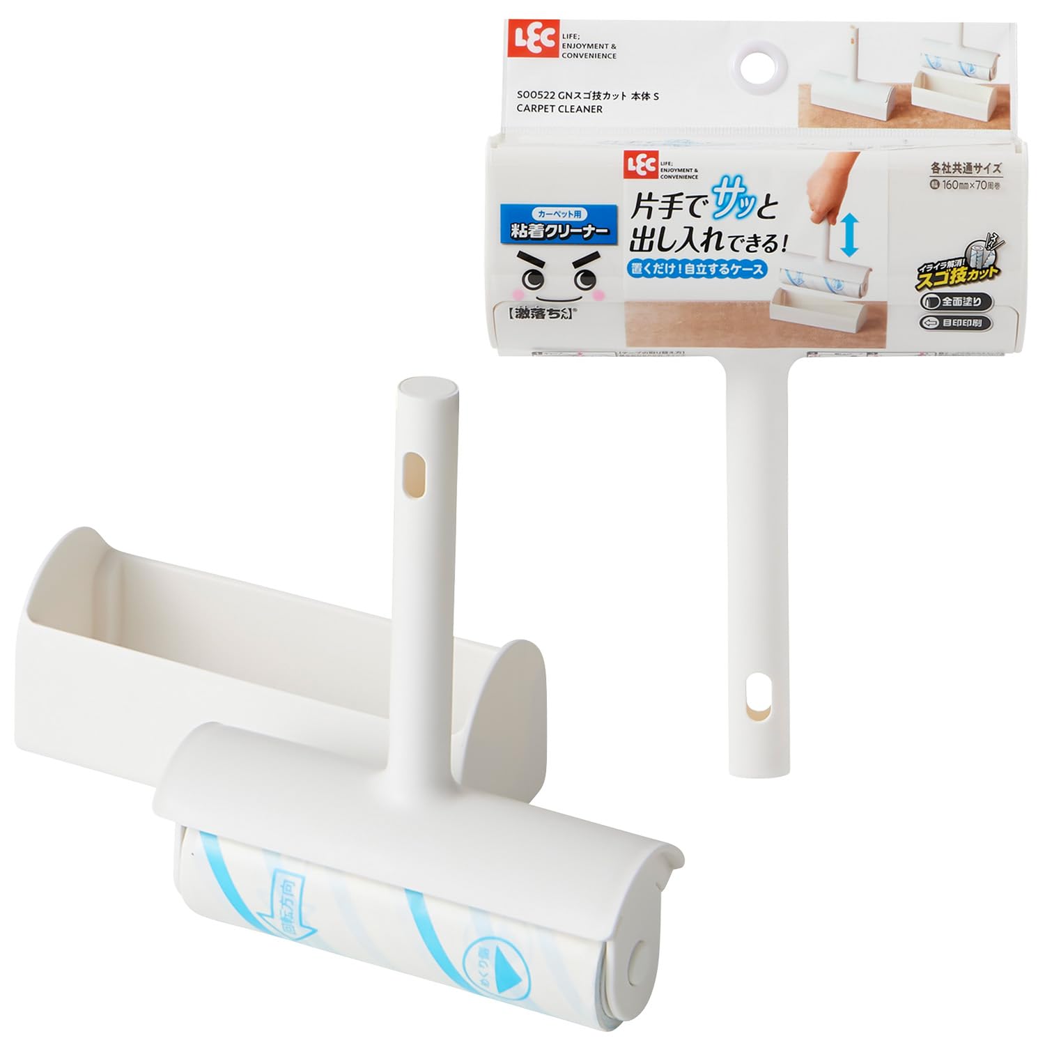 

Rec Adhesive Cleaner Handy поставляется с отдельно стоящим очистителем ковров Sugowaza Cut Gekioki-kun (Только что, случай) белый