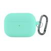 Lychee Pattern Silicone Case with Carabiner for AirPods Pro