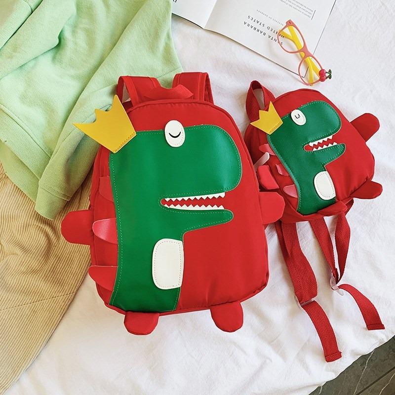 Children's Schoolbag Cartoon Cute Backpack Kindergarten Baby Bag Dinosaur Schoolbag