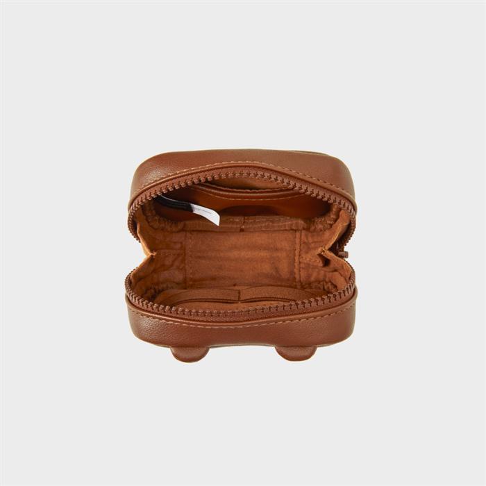 Line Friends Brown Leather-like Square Pouch (S)