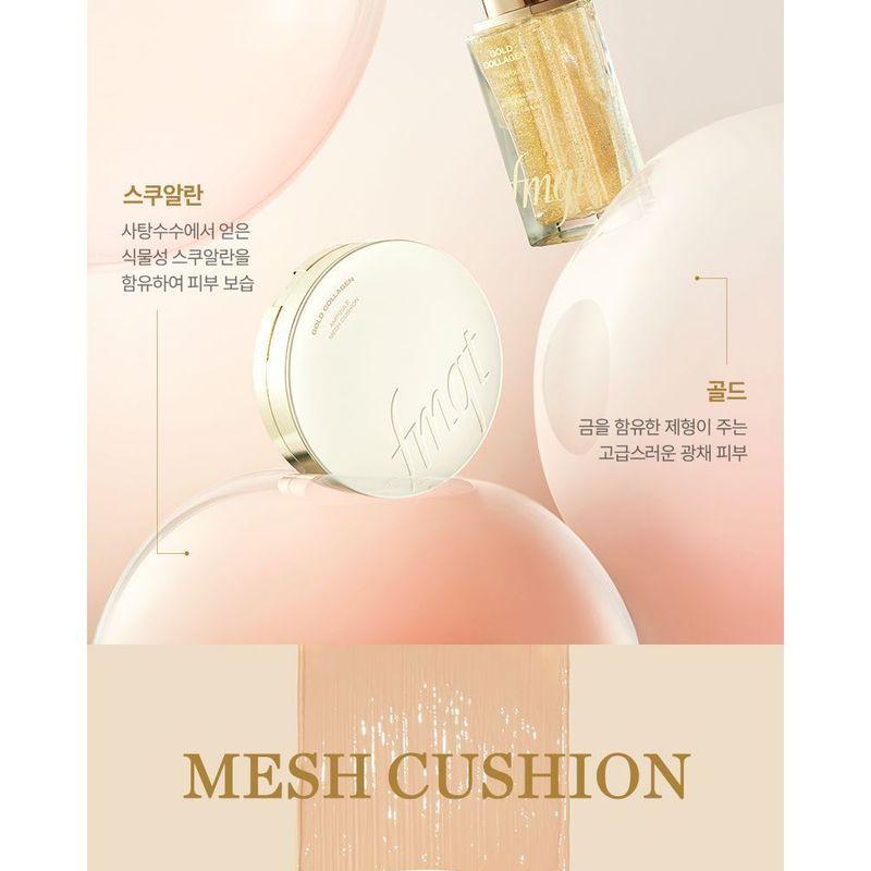 THE FACE SHOP - fmgt Gold Collagen Ampoule Mesh Cushion Refill Only - 2 Colors