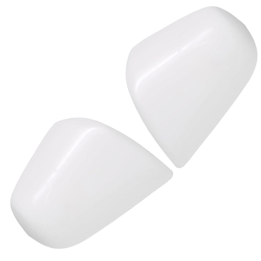 

For Tesla Model Y 2020 2026 2026 2026 Pair Side Rearview Wing Mirror Cover Caps ABS Glossy Black/Painted White