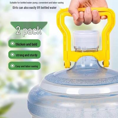 Effort-Saving Large Bucket Handle for Lifting Bottled Water