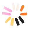 100Pcs Disposable Fingertips Protector Gloves Natural Rubber Non-Slips Anti-Static Latex Finger Cots Fingertips Durable Tool