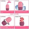 Reusable Ice Roller Ice Cube Silicone Mold Ice Ball Facial Beauty Skin Care Massager