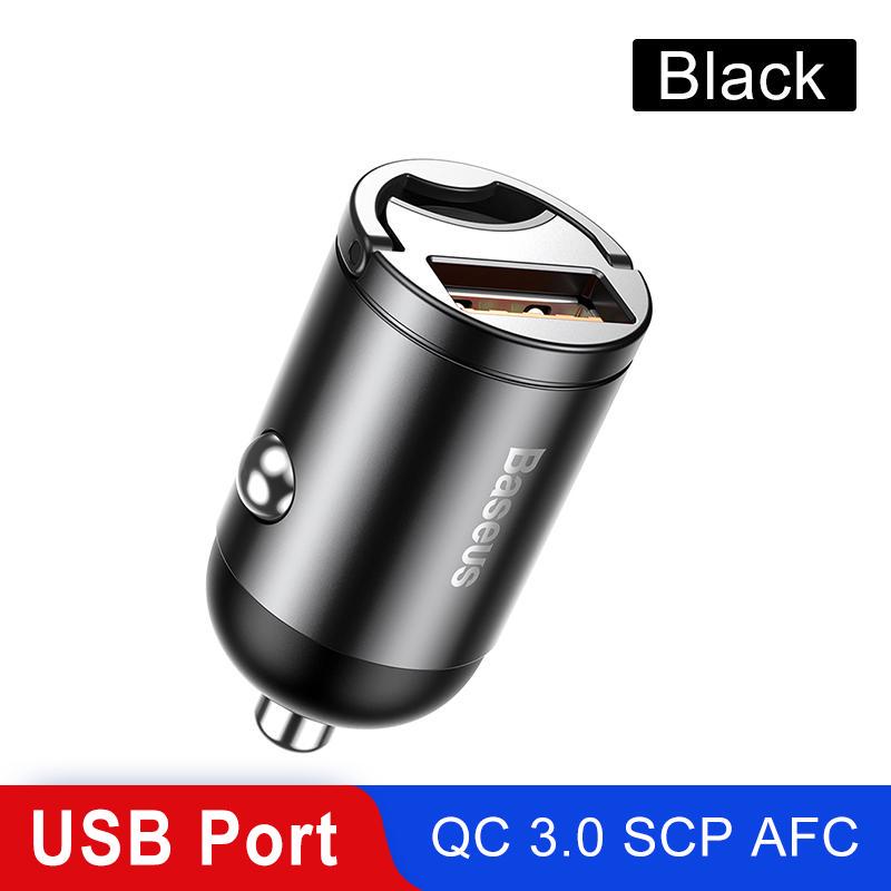 Buy Baseus Quick Charge 4.0 3.0 USB Car Charger For iPhone MI Samsung