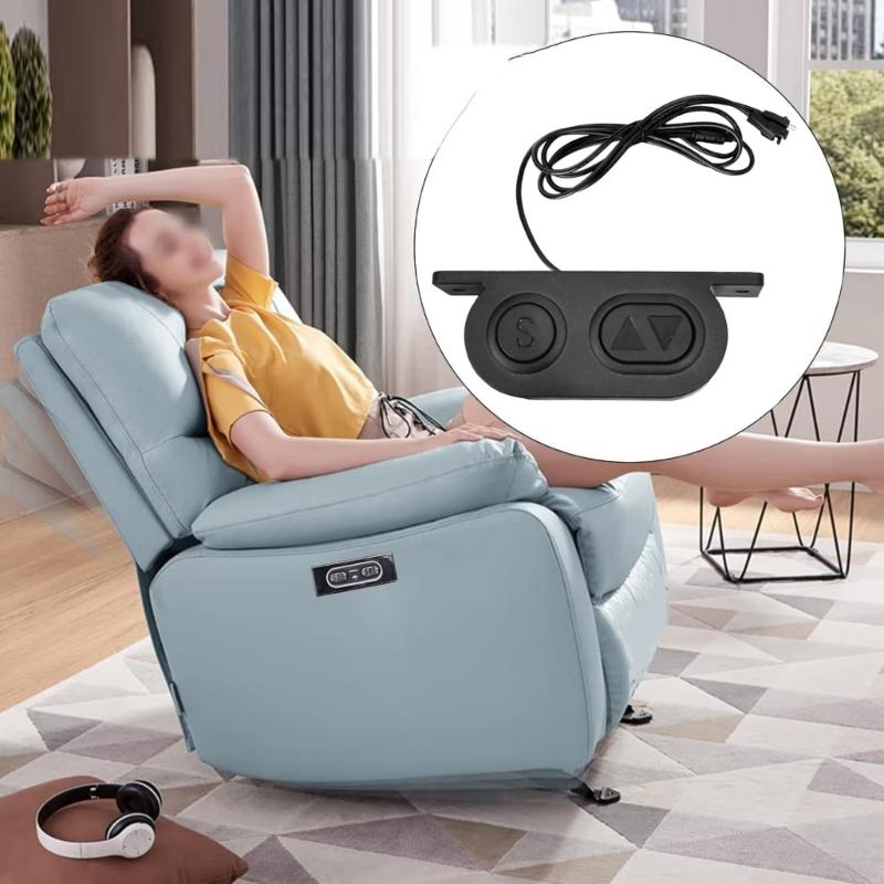 Electric Bed Lift Desk Hand Control Switches 3 Button Desk Lift Controller Electric Sofa Lift Bed Switches Enduring
