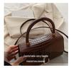 Women's 2024 Fashion Niche Textured Small Square Bag - Versatile Shoulder & Crossbody Handbag