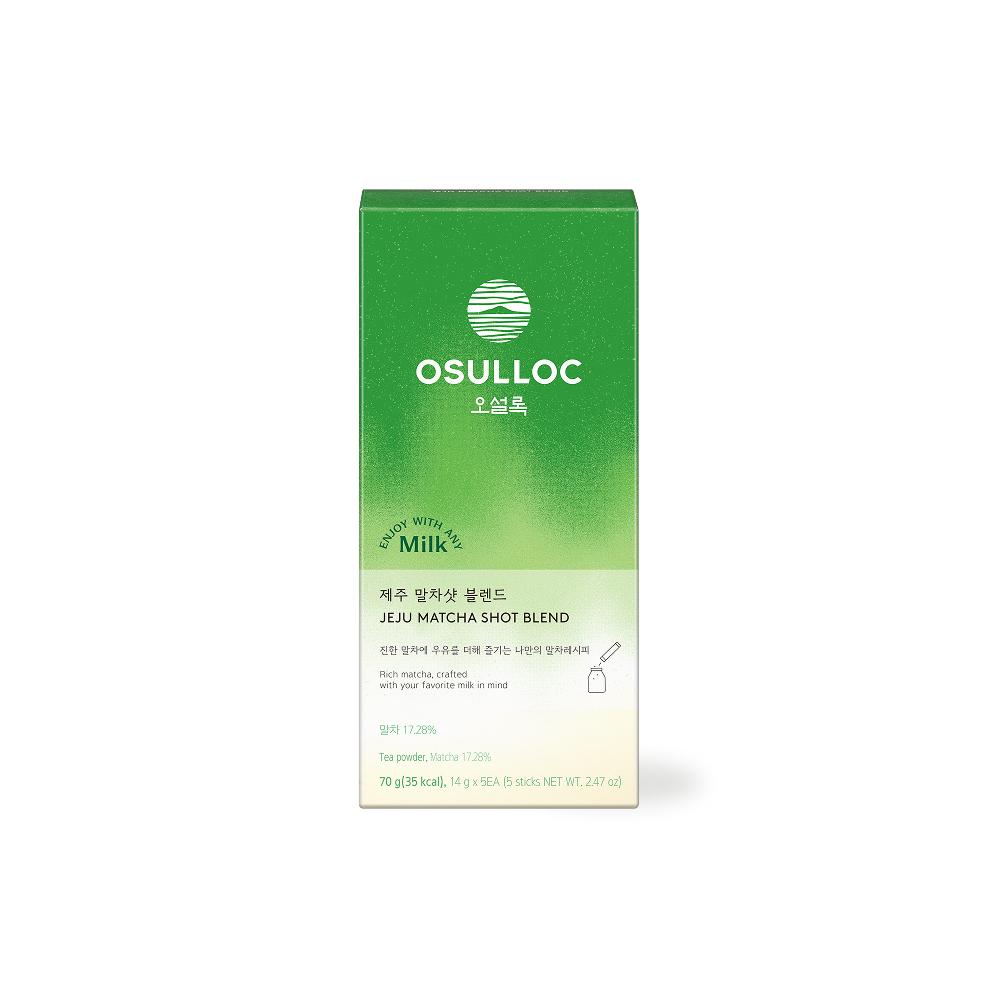 Osulloc Jeju Matcha Shot Blend 5 Packs