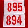 Athlete Race Bibs