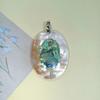 Geometric Shell Pendant Necklace For Jewelry Making Artisans